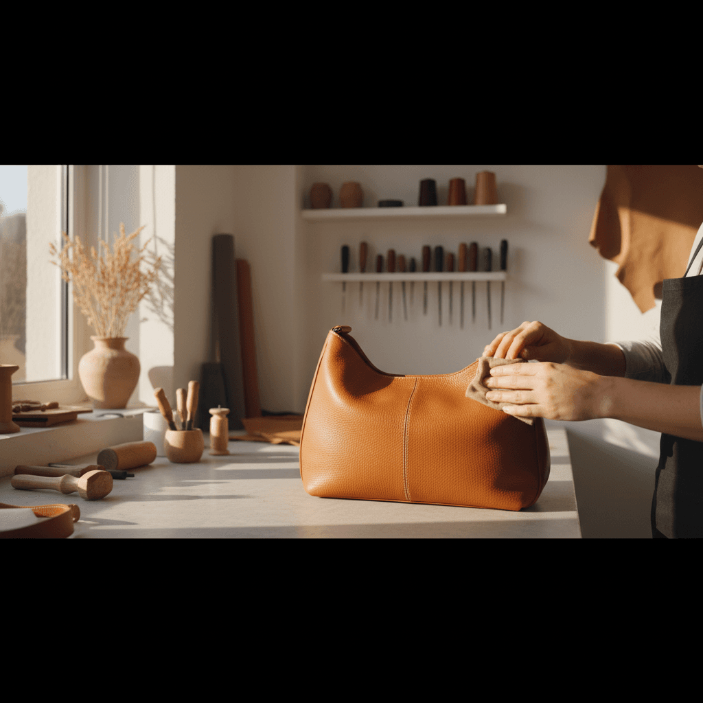 Loewe Tasche reparieren und pflegen