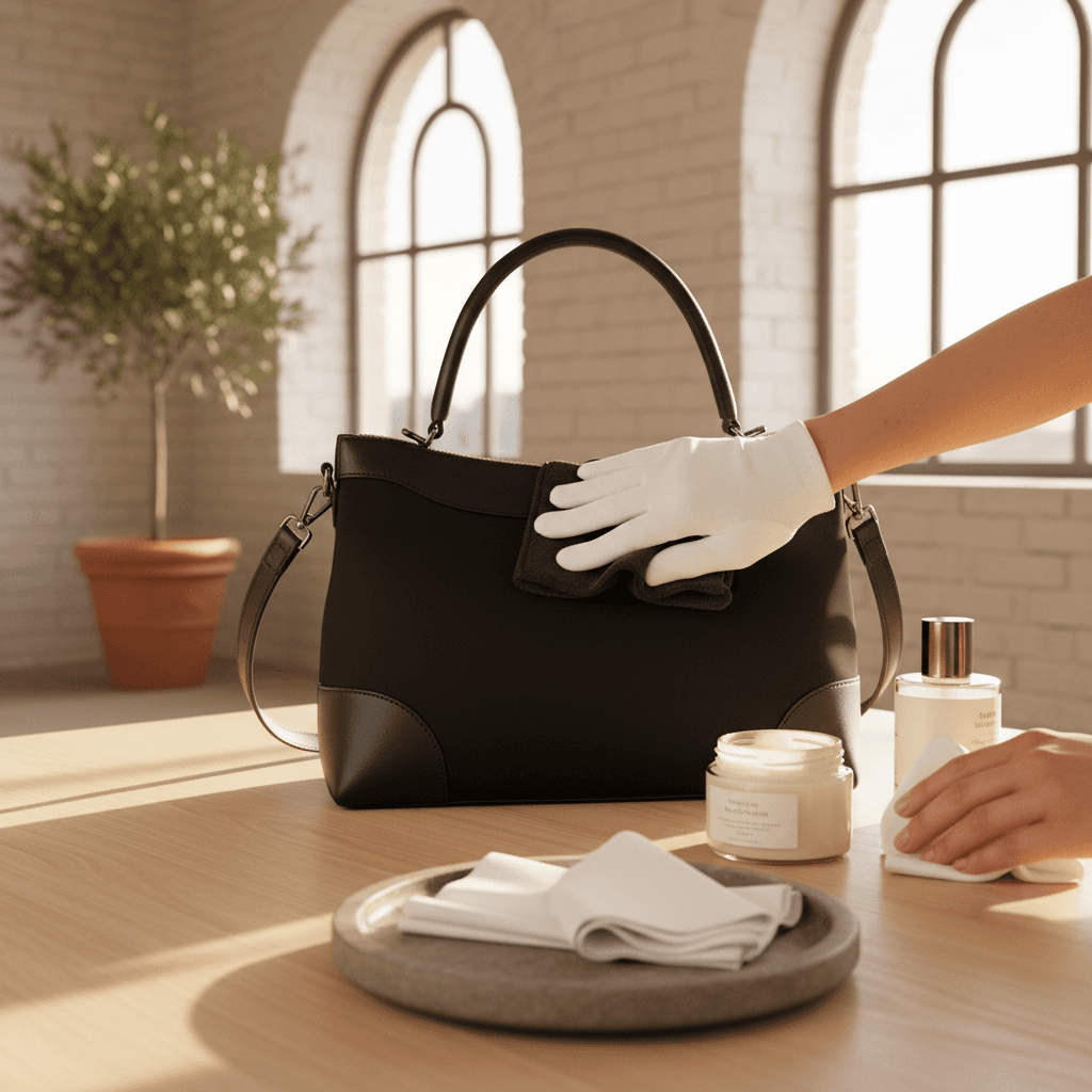 Prada Tasche reparieren, reinigen und pflegen