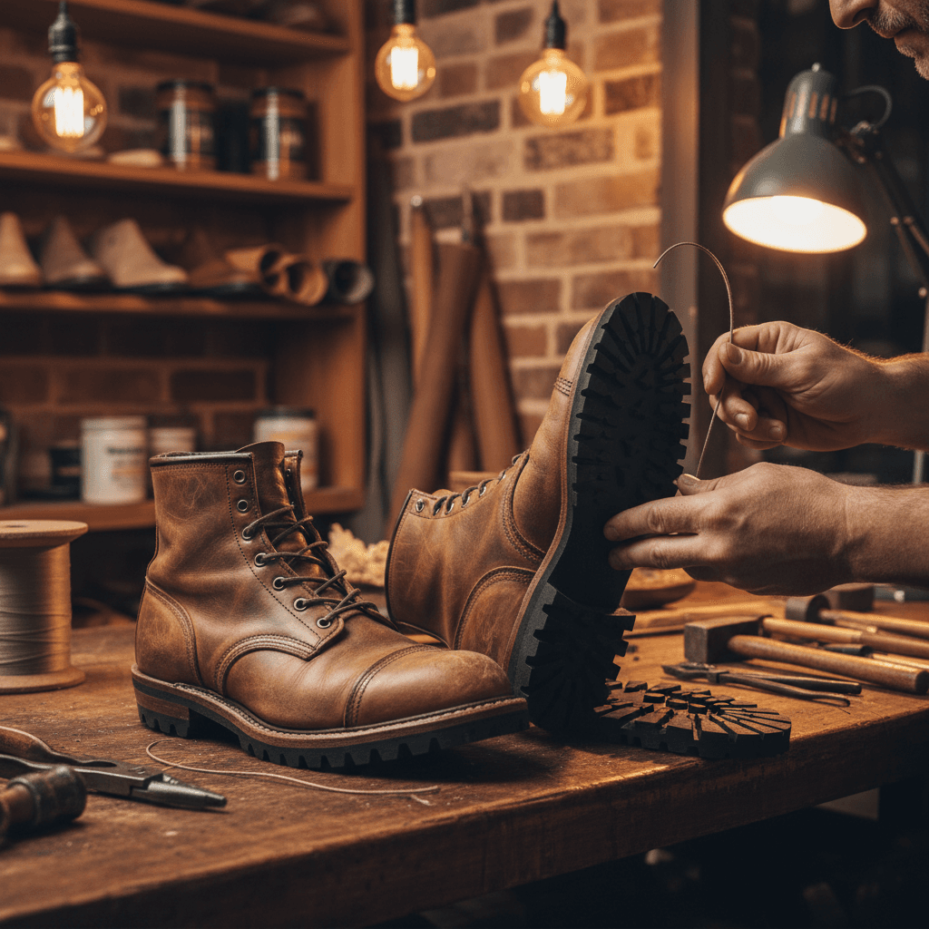 Stiefel und Boots neu besohlen lassen: Kosten