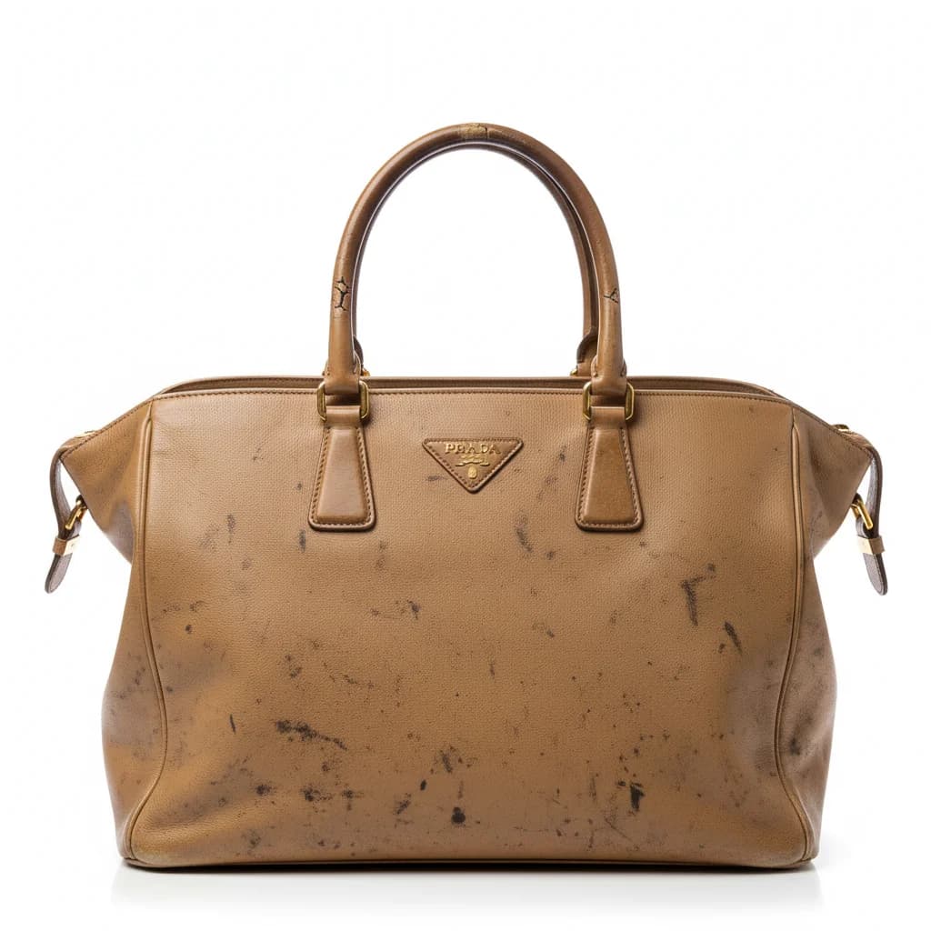 Prada Galleria — Tiefenreinigung — Vorher